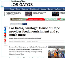 Los Gatos, Saratoga: House of Hope provides food, nourishment and so much more